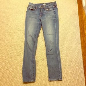 J. CREW Midwash blue denim jeans